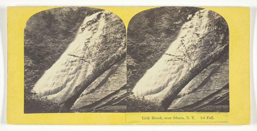 Lick Brook, near Ithaca, N.Y. 1st Fall