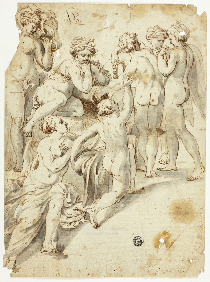 Nymphs Bathing
