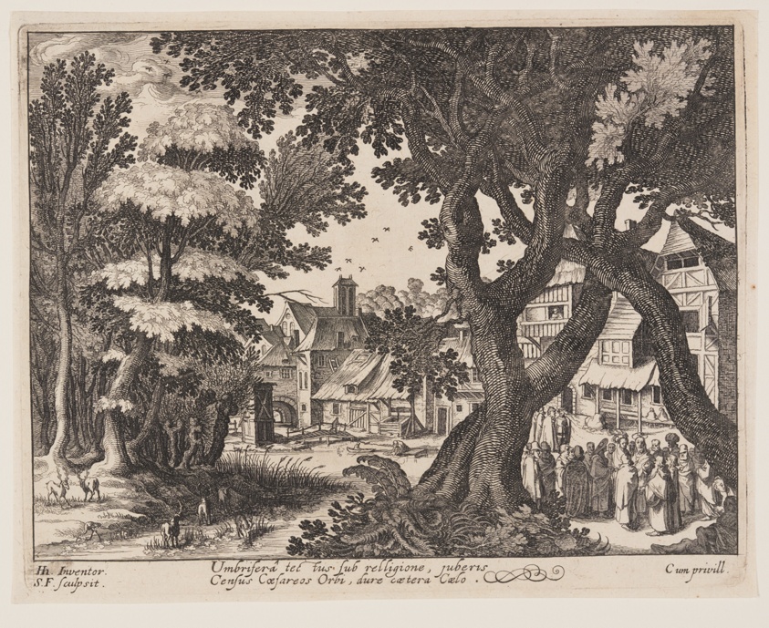 The Tribute Money, from Landscapes with Scenes from the Life of Christ