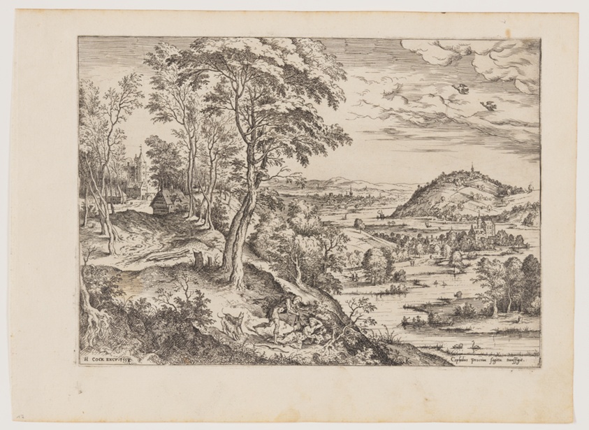 Cephalus and Procris, from Landscapes with Biblical and Mythological Scenes