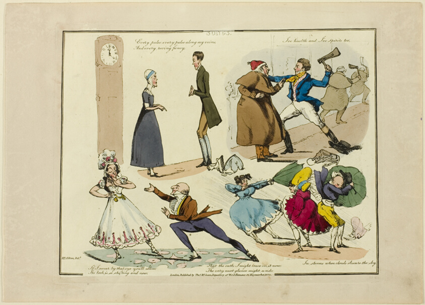Plate from Illustrations to Popular Songs