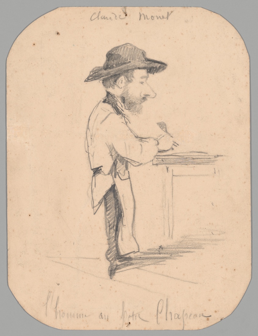 Caricature of a Man in the Small Hat