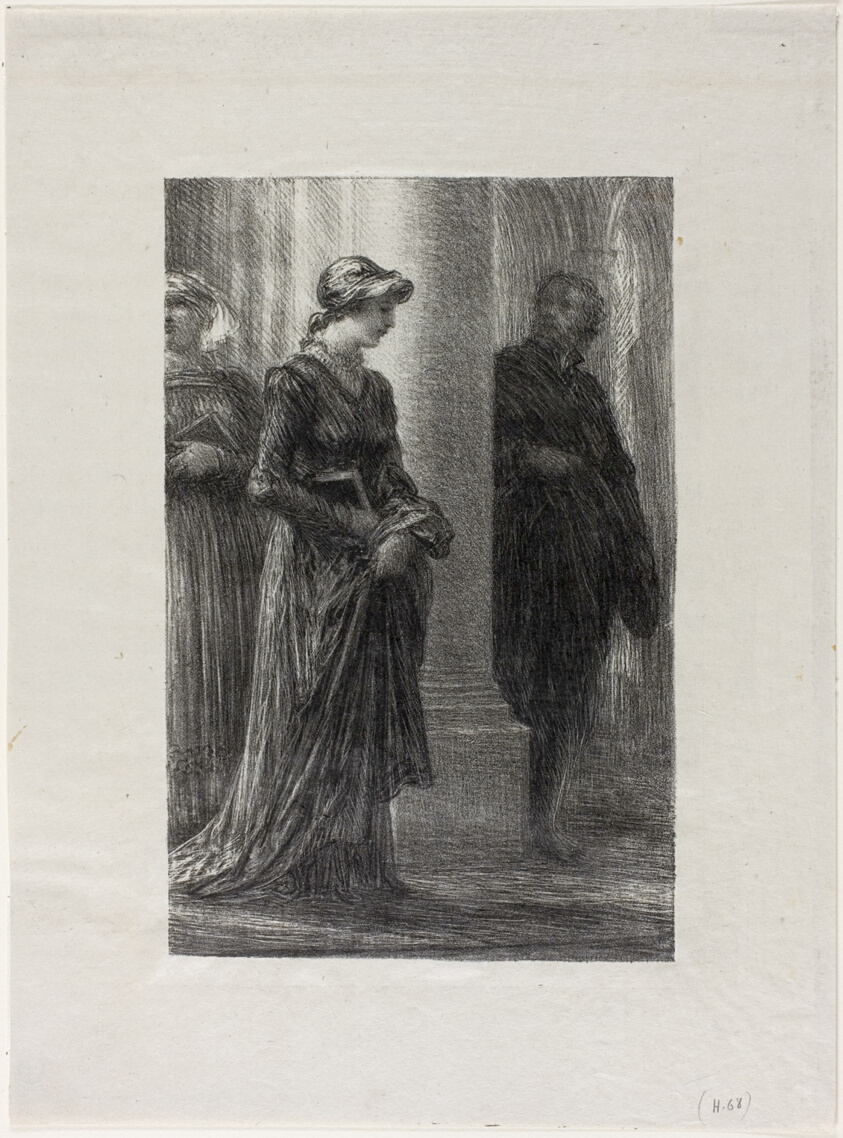 The Mastersingers of Nuremberg, Act I: Walther and Eva Meet