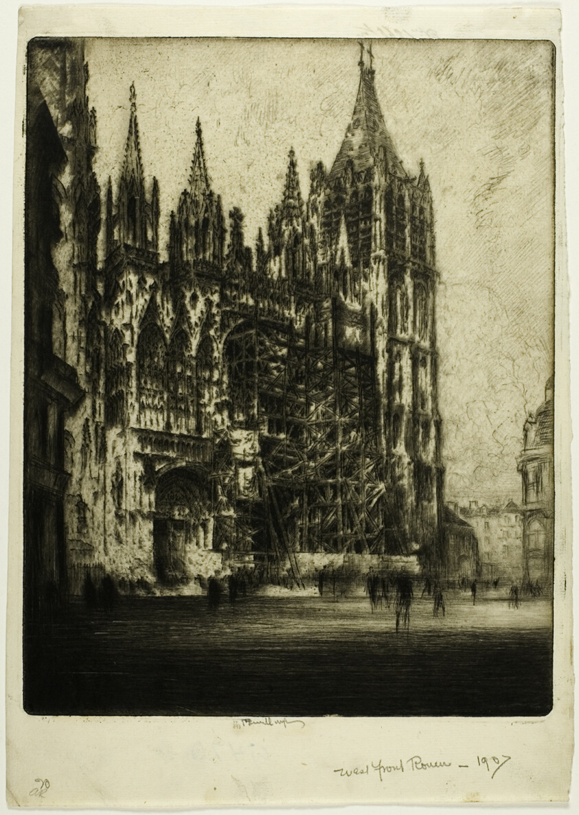 The West Front, Rouen Cathedral