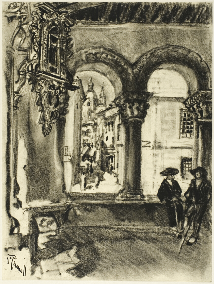 Portico San Martín, Segovia, from Castilian Days