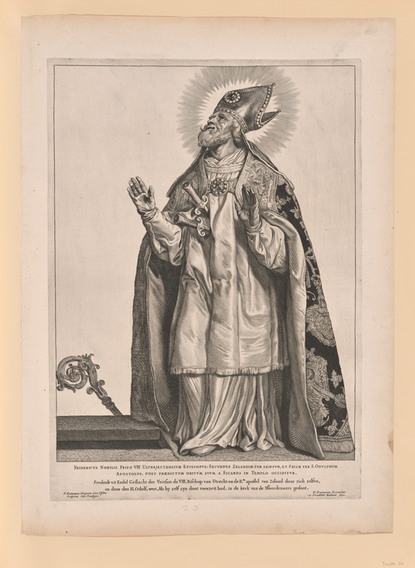 Saint Gregory of Utrecht, from Saints of the North and South Netherlands