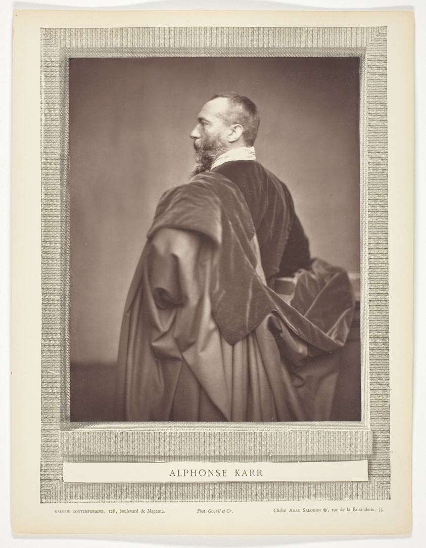 Jean-Baptiste Alphonse Karr (French critic, journalist, and novelist, 1808-1890)