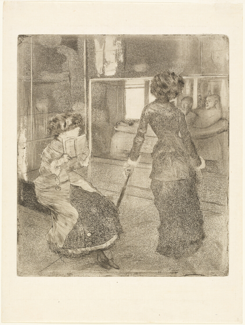 Mary Cassatt at the Louvre: The Etruscan Gallery