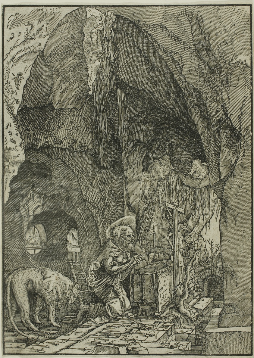 Saint Jerome in Penitence, in a Cave