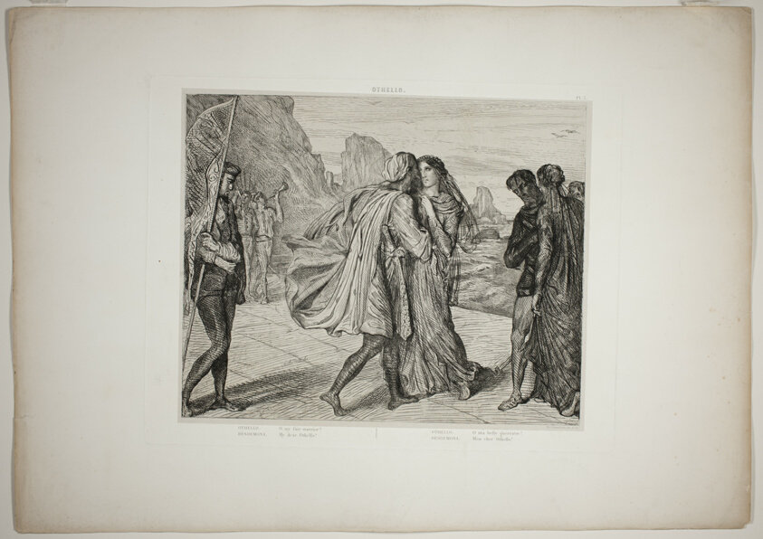 O My Fair Warrior!, plate five from Othello