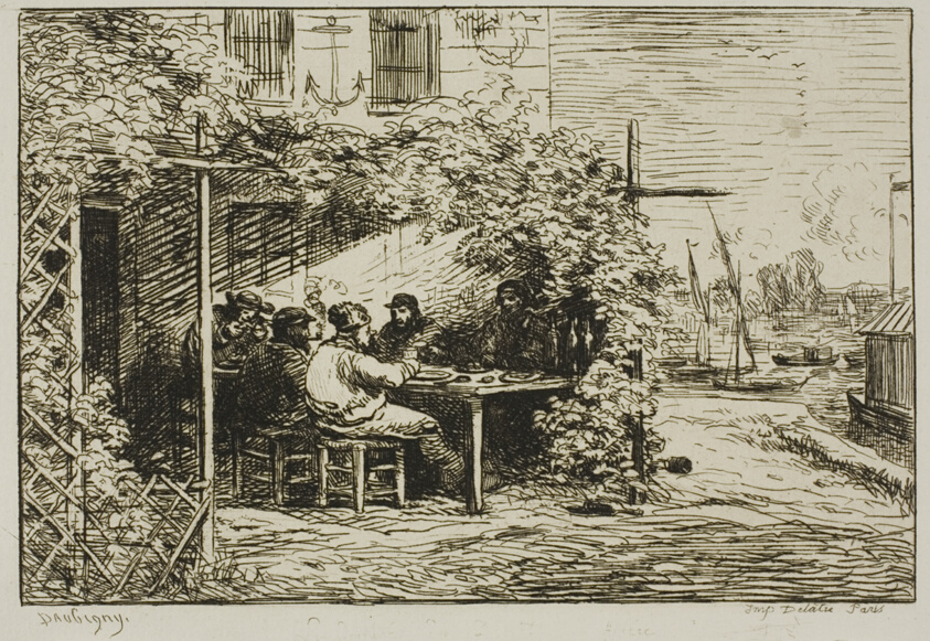 Departure Breakfast at Asnières