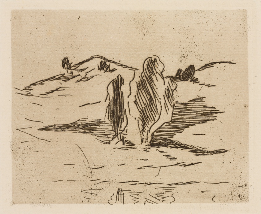 The High Valley, plate 3 from Le Fleuve