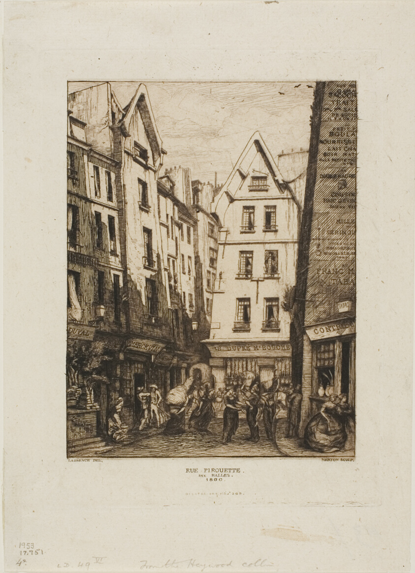 Rue Pirouette aux Halles, Paris