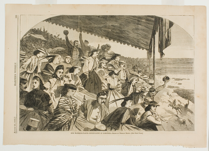 Our Watering Places—Horse-Racing at Saratoga