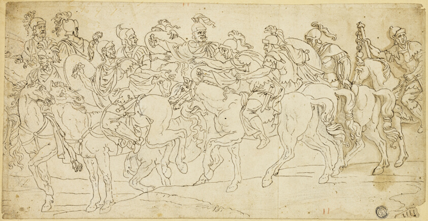 Roman Cavalry on the March