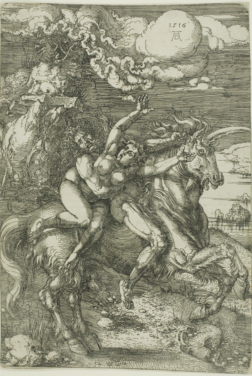 The Abduction of Proserpine on a Unicorn