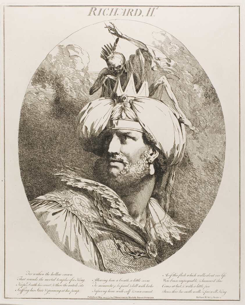 Richard II, from Twelve Characters from Shakespeare