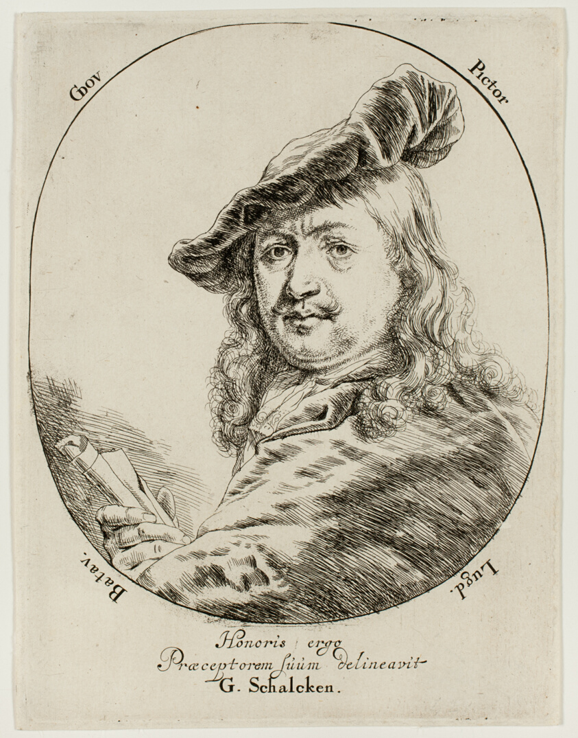 Portrait of Gerard Dou, the Painter