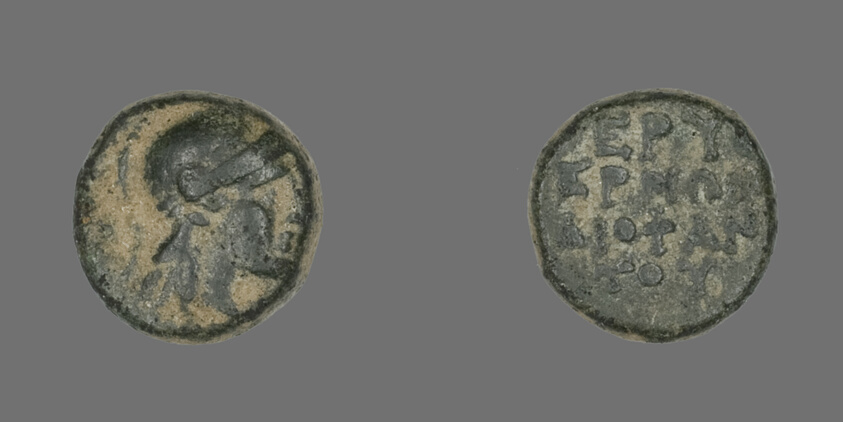 Coin Depicting the Goddess Athena