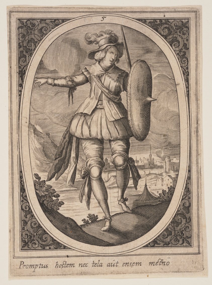 Plate 5 from Military Figures