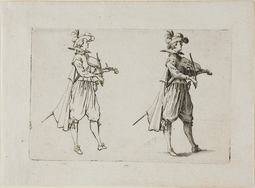 The Violin Player, from The Caprices