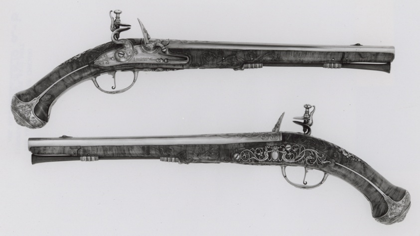 Pair of Flintlock Holster Pistols