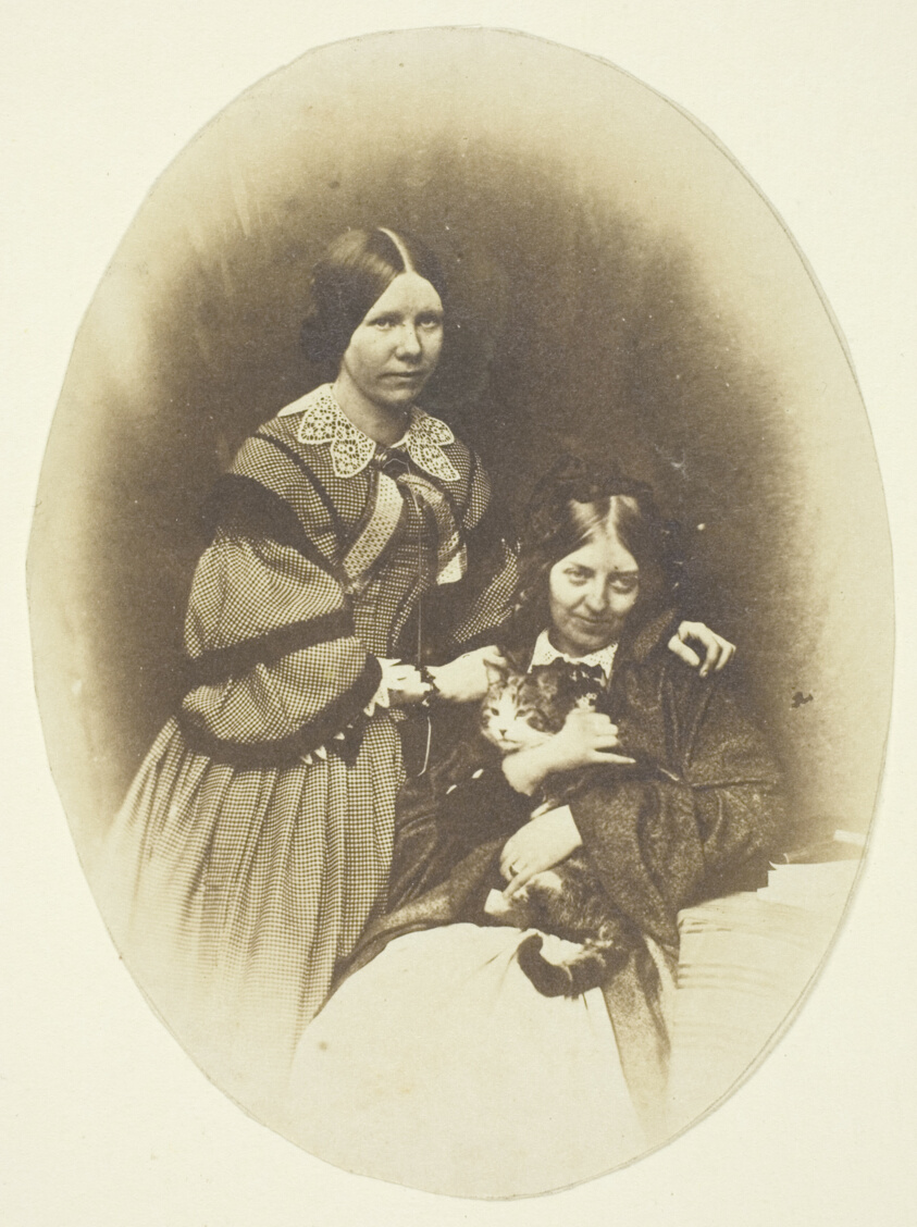 Mrs. Craik Holding Cat