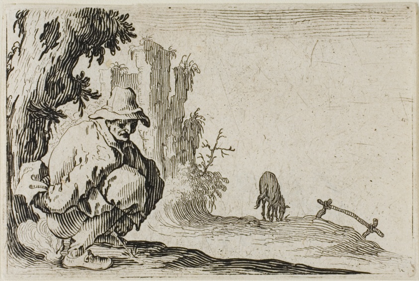 The Peasant Squatting, from The Caprices