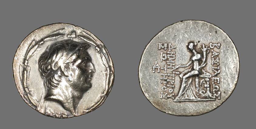 Tetradrachm (Coin) Portraying Demetrios I Soter