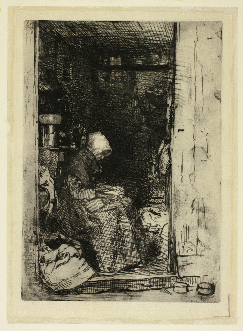 La Vieille aux Loques (The Old Woman with Rags)
