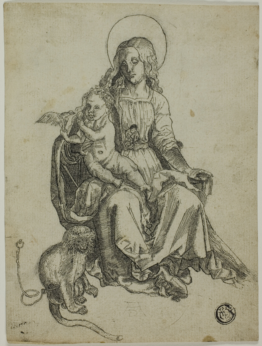 Madonna with the Monkey
