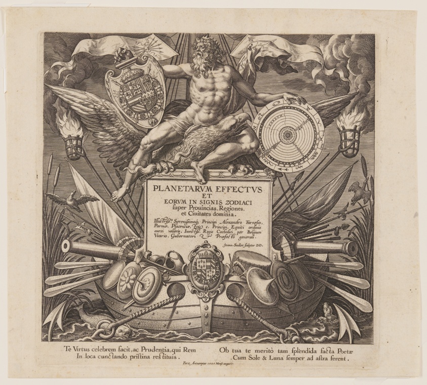 Title Page, from The Seven Planets