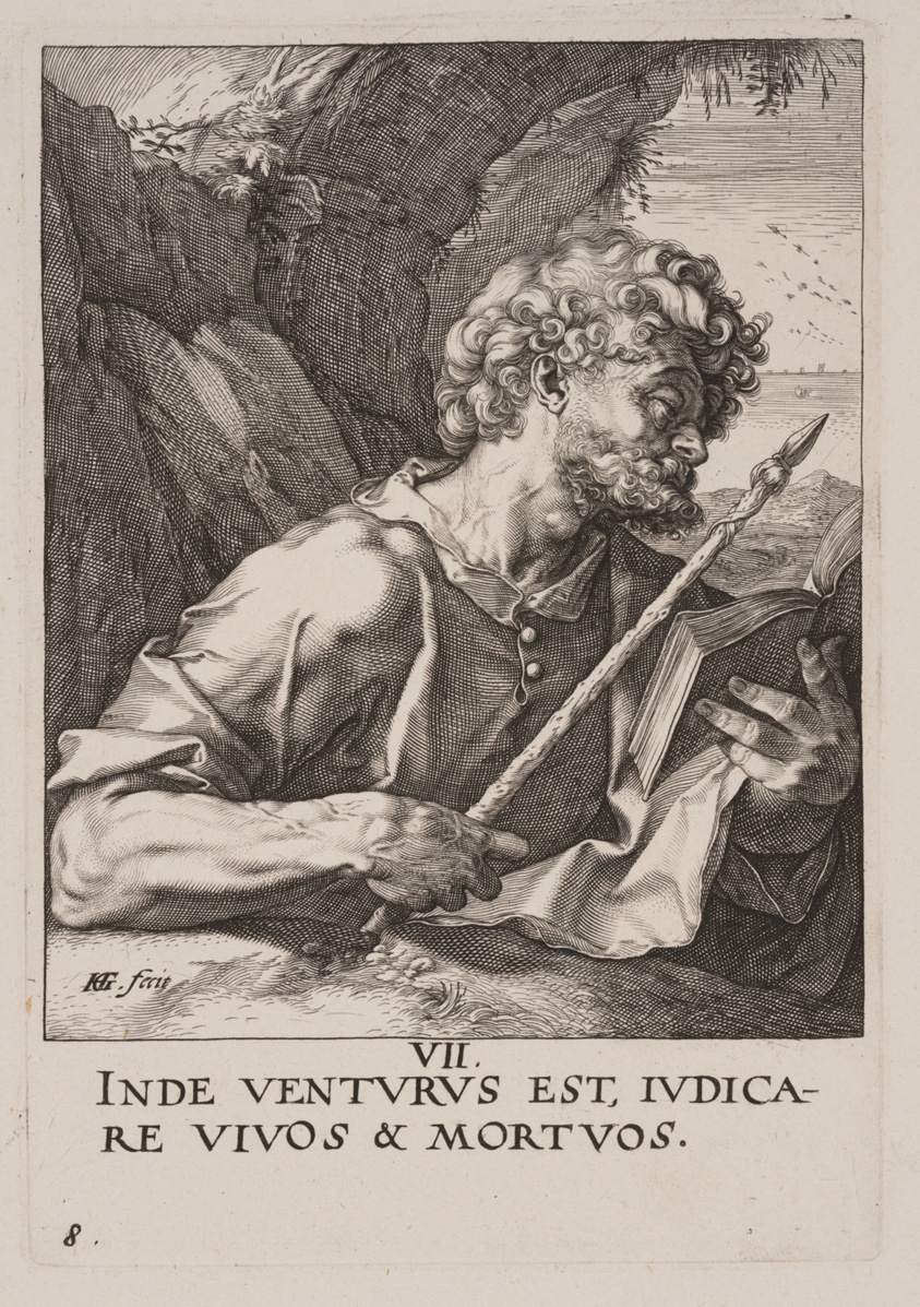 St Thomas, from Christ, the Apostles and St Paul with the Creed