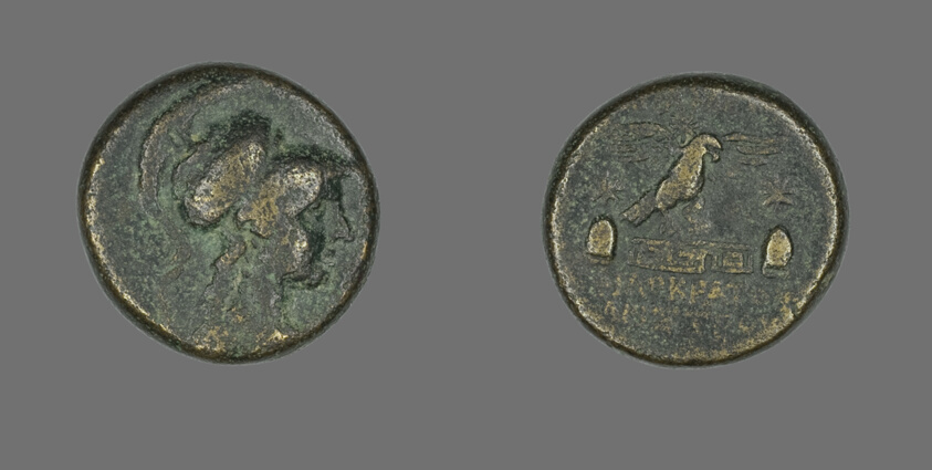 Coin Depicting the Goddess Athena