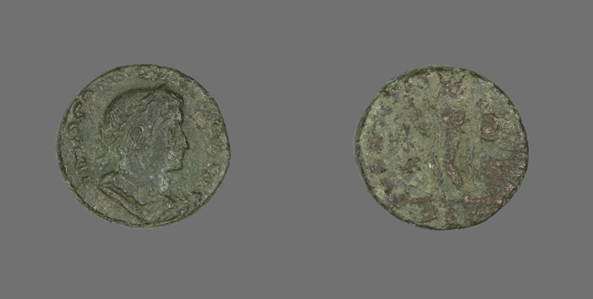 Coin Portraying Emperor Emperor Constantine I