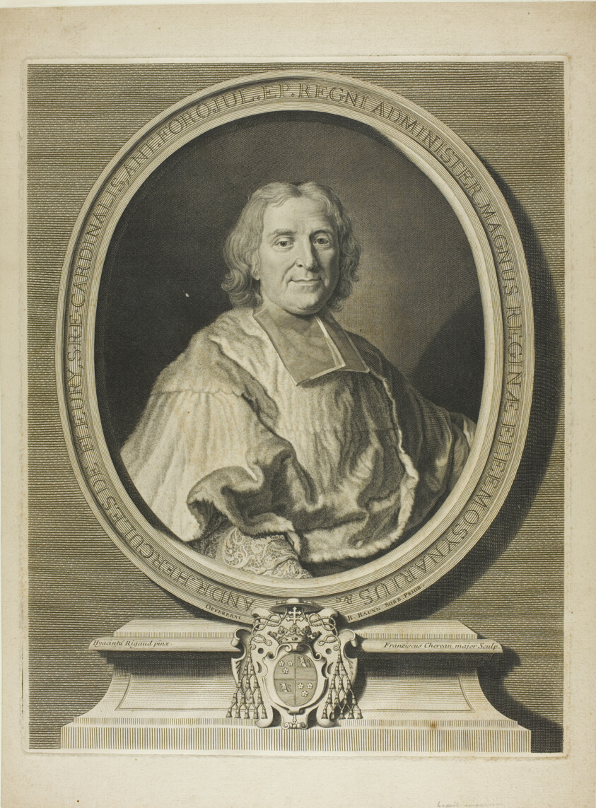 Portrait of Cardinal Fleury