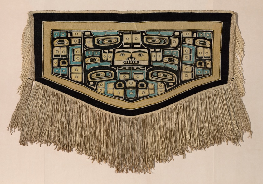 Dance Blanket with Diving Whale and Raven Motifs