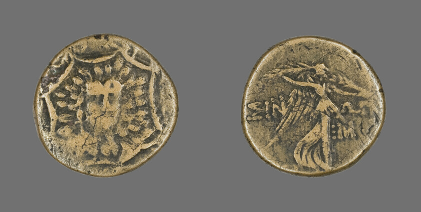 Coin Depicting a Gorgoneion
