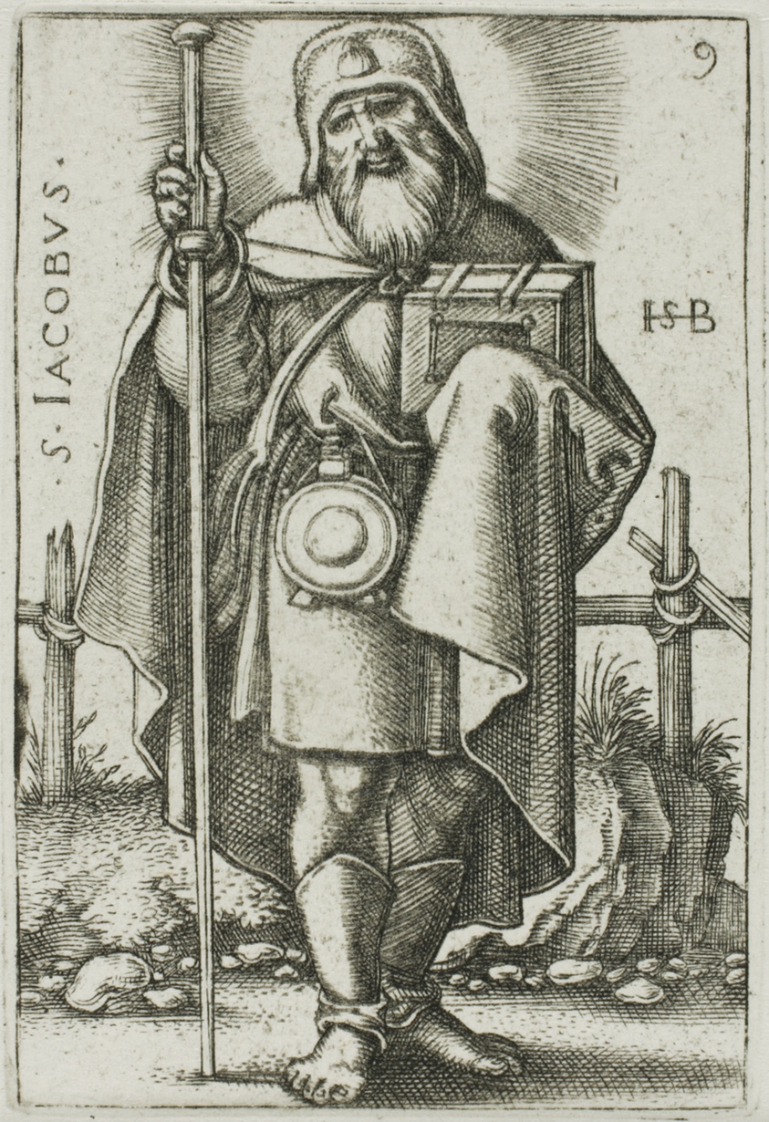St. James Major, plate 9 from The Twelve Apostles