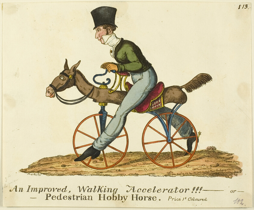 Pedestrian Hobby Horse