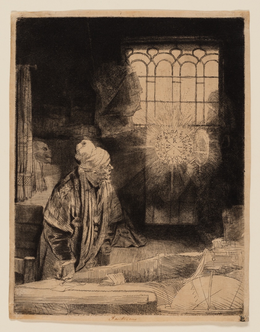 A Scholar in His Study (Faust)