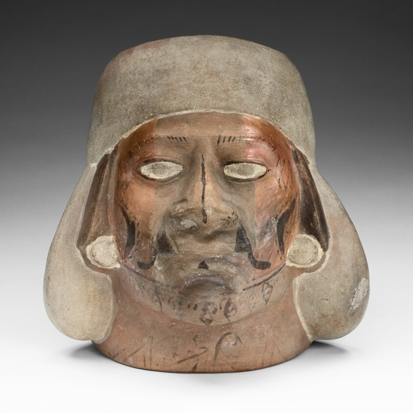 Portrait Vessel of a Young Man with a Scarred Lip