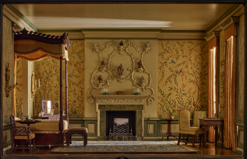 E-8: English Bedroom of the Georgian Period, 1760-75