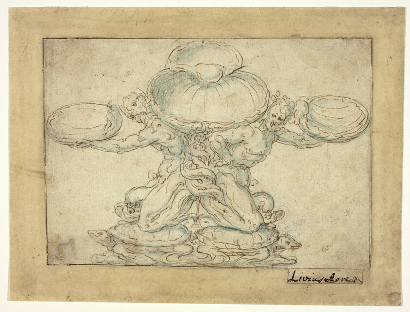 Design for a Salt Cellar or a Table Fountain
