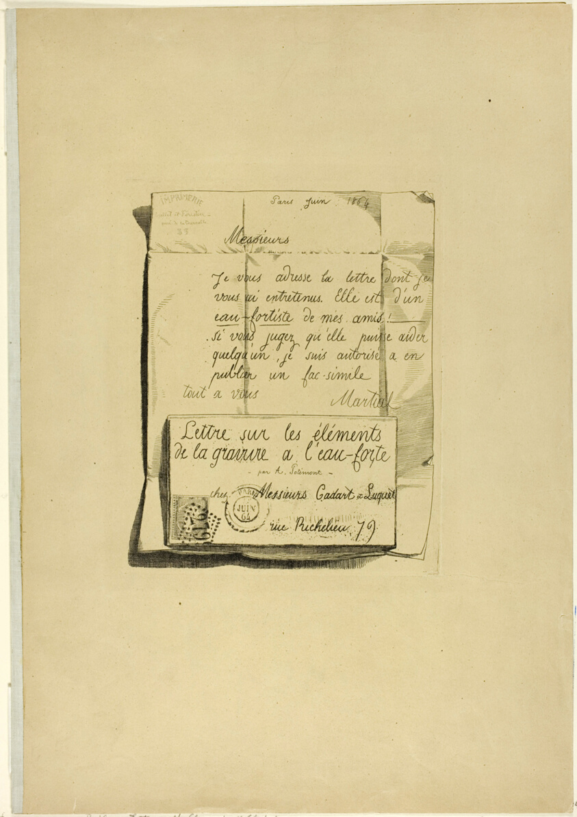 Letter on the Elements of Etching