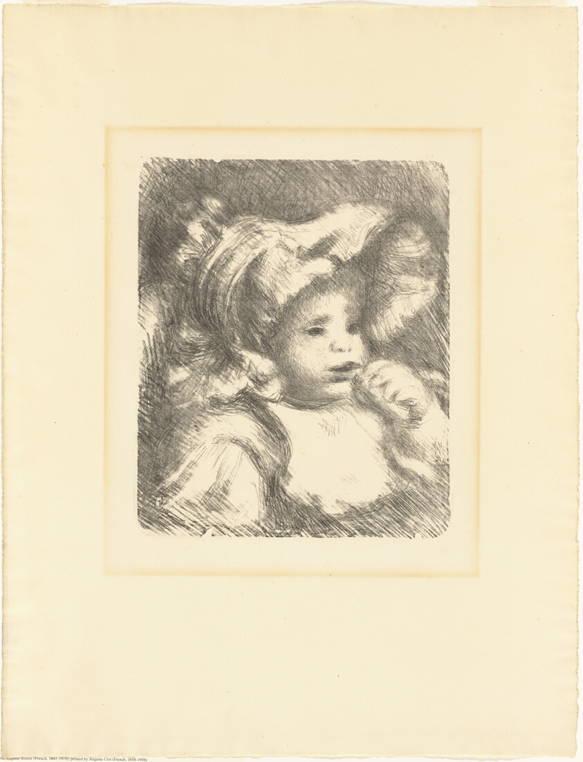 Child with a Biscuit (Jean Renoir)