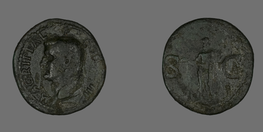 As (Coin) Portraying Agrippa