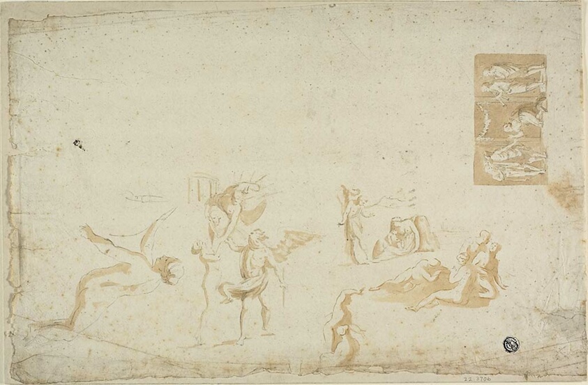 Sketches of Mythological Subjects