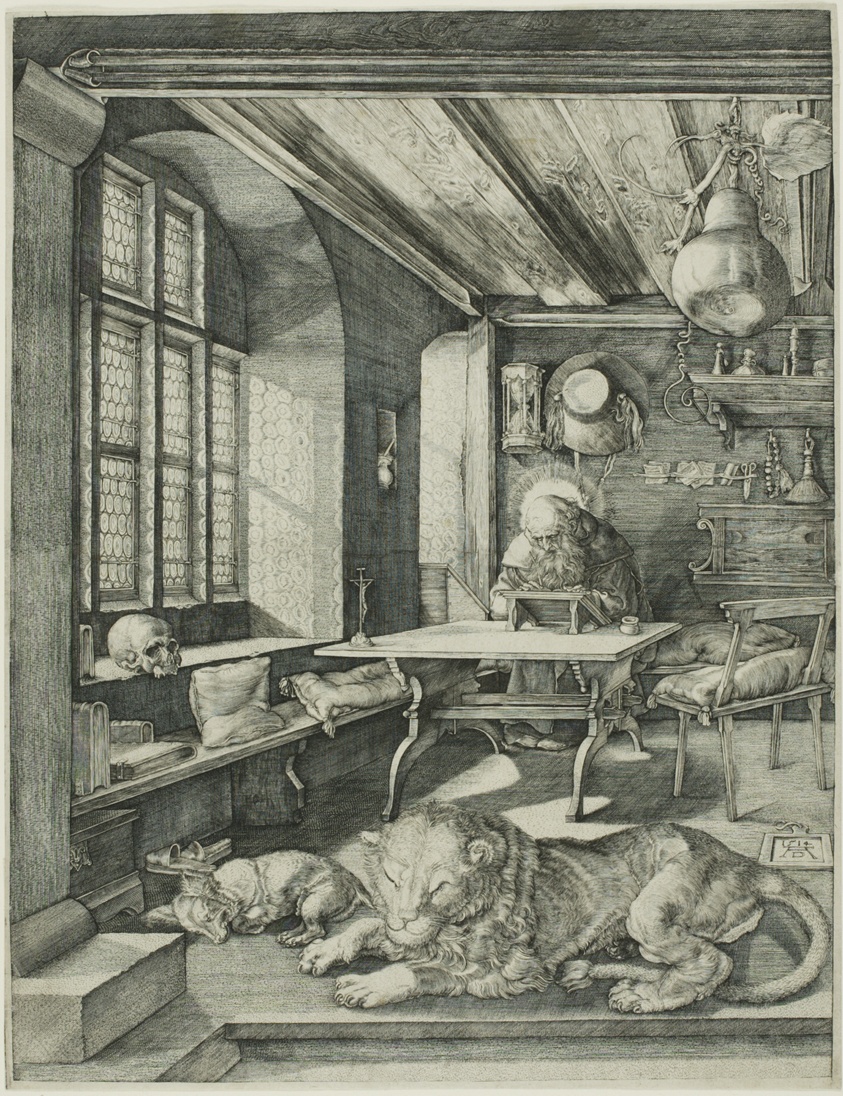 Saint Jerome in His Study