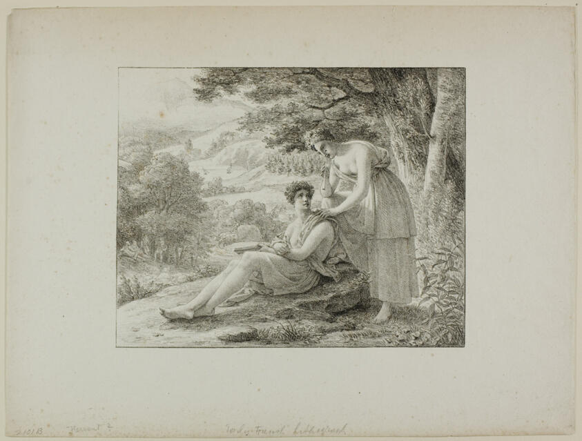 Two Figures in a Landscape